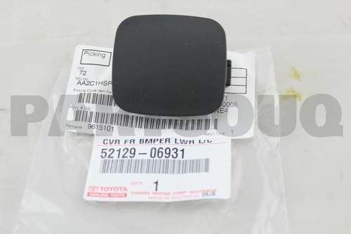 5212906931 Genuine Toyota COVER, FRONT BUMPER, LOWER 52129-06931 | eBay