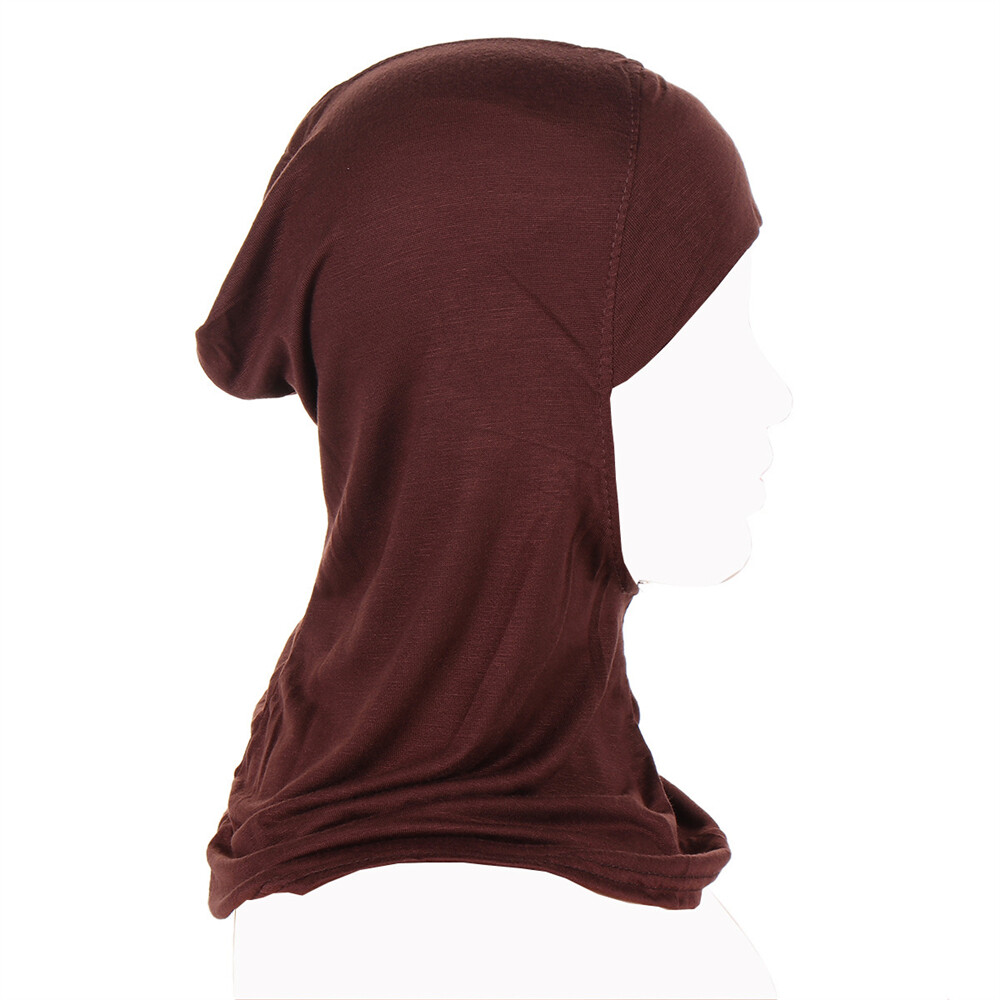 Foulard Da Donna Musulmana Cappello Interno Hijab Islamico Sciarpa Ninja - Foto 3