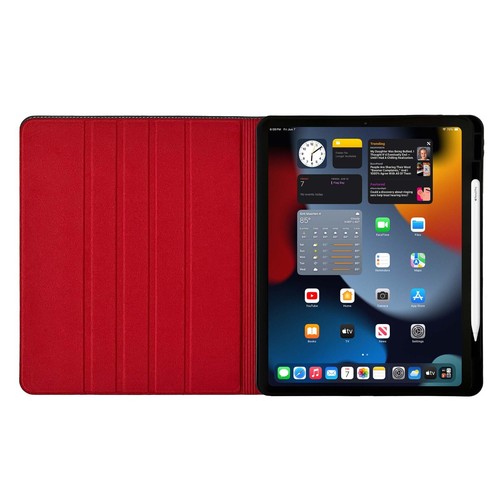Funda iPad Air 13" (M2) - 2024 - Con Soporte para Lápices - Dormir/Despertar - Cuero Genuino - Imagen 3 de 9