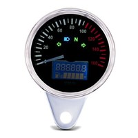 Motorrad Tachometer FüR Honda NTV 650 Revere KTX Chrom