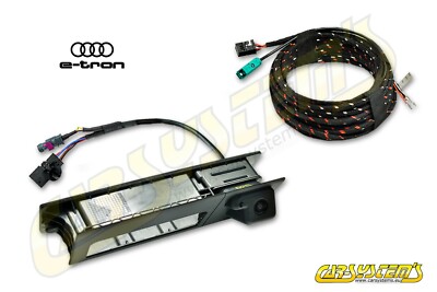 High Line Rear View Camera Kit with Guides Fits E-Tron MIB3 Unit