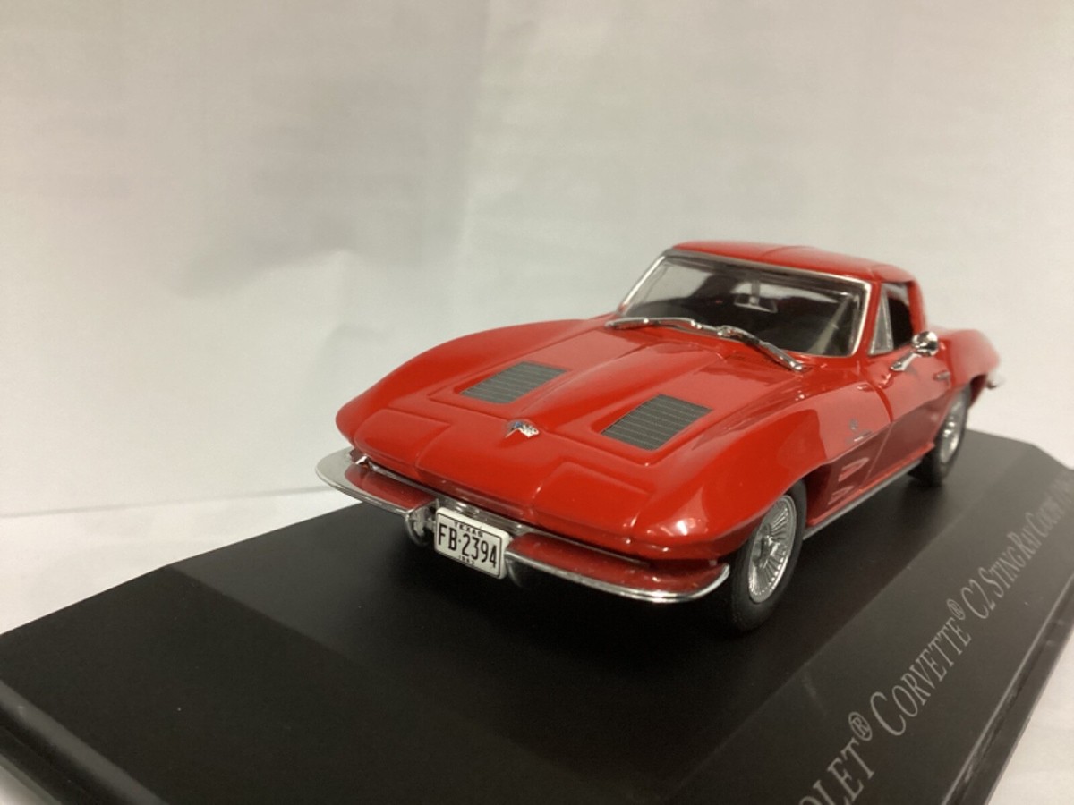 ミニカー CHEVROLETCORVETTESTINGRAY Coupe C2(1963) Chevrolet Corvette Stingray C2 Coupe 1963 (1/43) | eBay