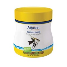 Aqueon Tropical Flakes Fish Food, 0.45 oz. 0.45 Ounce Pack of 1