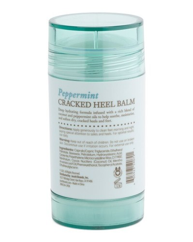 Cocomagic Peppermint Cracked Heel Balm 2.4oz+ EleganceinLife 10pc Napkins - 第 2/3 張圖片