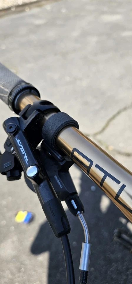 Klemme Schelle Halterung Adapter für Shimano I-Spec EV Schaltung  - Bild 2 von 3