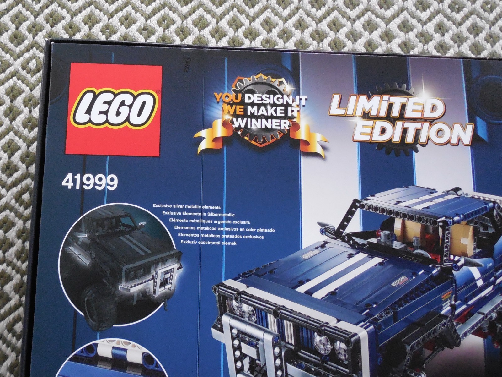lego technic 4x4 crawler exclusive edition set 41999