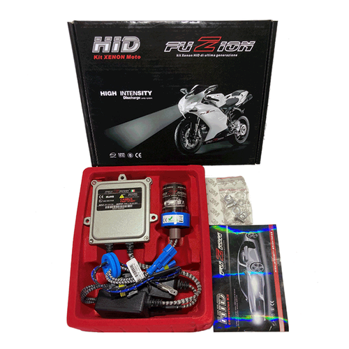 Set Xénon Moto H4-2 Canbus Line 12V 35W Pro Quality FuZion 6000K - Photo 1 sur 5