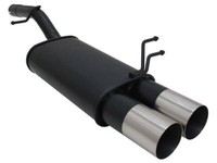 EndschalldäMpfer Auspuff Ford Fiesta MK6 01-08 - 2X90Mm RL