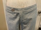 Cartonnier Blue & White Striped W/ Colorful Embroidery Pants, Size 2 (US) 6 (UK) — photo 8