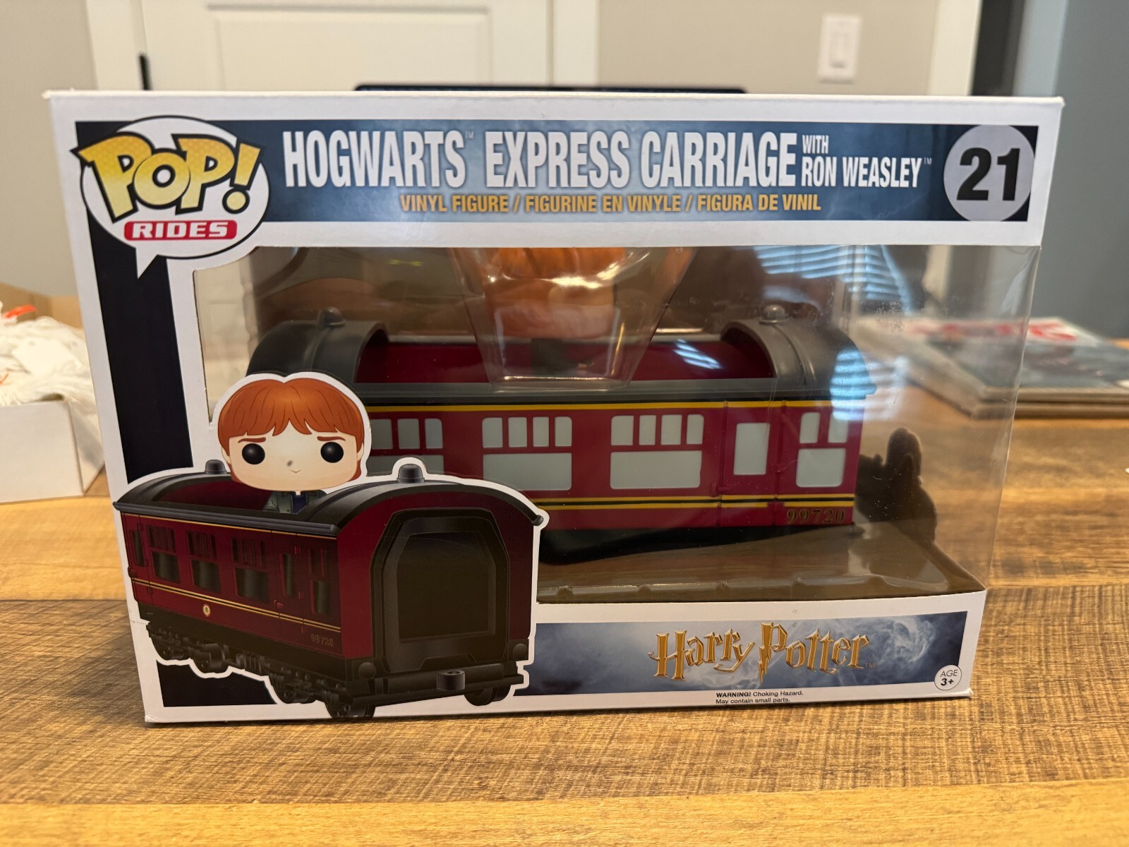 Funko Pop! Rides Ron Weasley Harry Potter Hogwarts Express Carriage #21