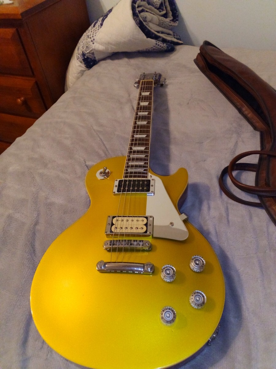 Burny Les Paul Jeff Watson Signature Model 1985 Gold Top | eBay