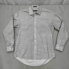 Pierre Cardin Slim Fit Mens Medium Button Down Dress Shirt Normcore Business