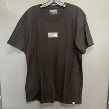 Men’s Black RRJ Never Back Down Semi Fit Size 2XL