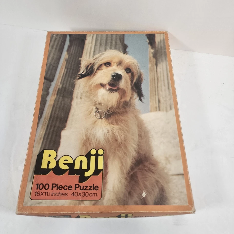 Vintage BENJI The Dog 100 Piece Puzzle 16" x 11 3/4" - House of Games 837-4 - Image 2 of 4