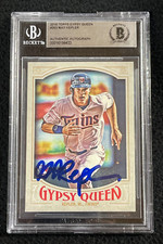 Max Kepler Signed 2016 Topps Gypsy Queen Card #263 BAS Certified Twins
