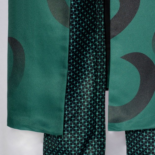 Riddler Cosplay Costume Gotham Season 5 Edward Nygma Cosplay Green Suit for Men - Picture 10 of 14