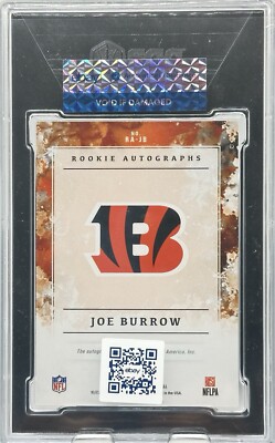 2020 Panini Origins Joe Burrow Auto Red #RA-JB /99 (AU, RC) - SGC