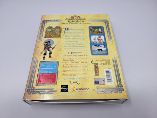 Arthur's Knights Chapter 1 Origins of Excalibur Complete Big Box PC Game Nice - Picture 8 of 13