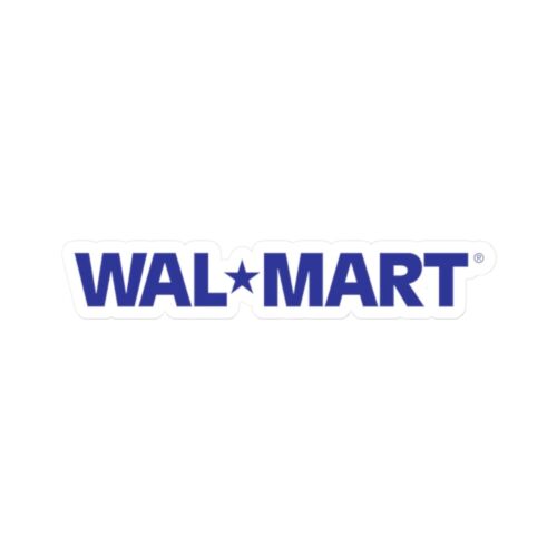 Walmart Inc. (1992) (Logo) STICKER Vinyl Kiss-Cut Decal