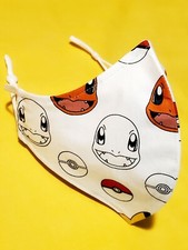 Youth Charmander Adjustable Face Mask