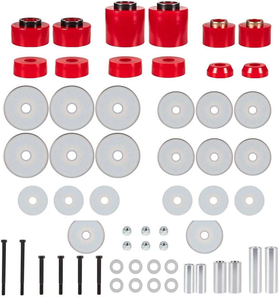 Комплект втулок крепления кабины кузова 4.4123R для подвески Ford F150 F250 F350 1980-1998 годов выпуска - Изображение 2 из 4