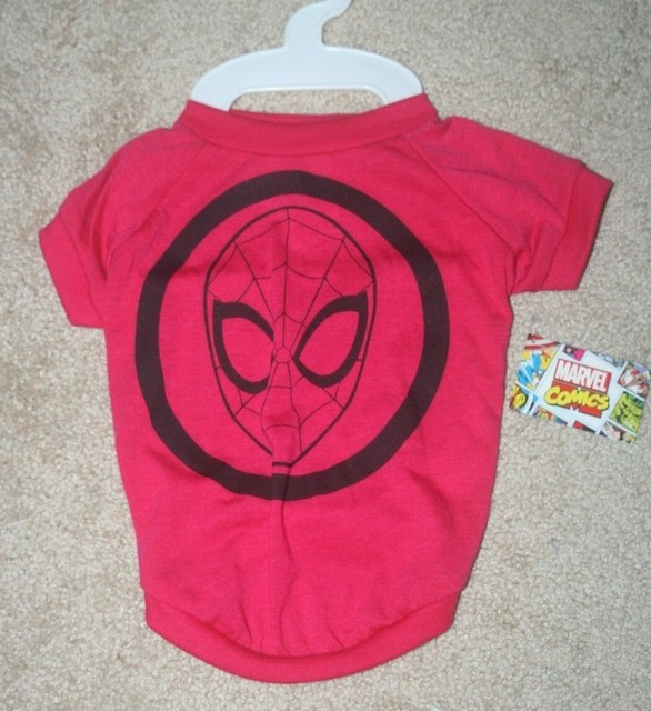 spiderman dog shirt