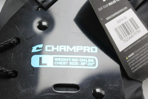 Football Shoulder Pads Champro Large 100-130 Lb/ Chest30-32 - Picture 2 of 2