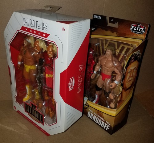 Mattel WWE Ultimate Edition 13 HULK HOGAN & Legends Elite 8 PAUL ORNDORFF NEW! - Picture 5 of 8