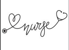 New NURSE Decal Sticker HOLOGRAPHIC PINK Vinyl Handmade 4  Windows Car