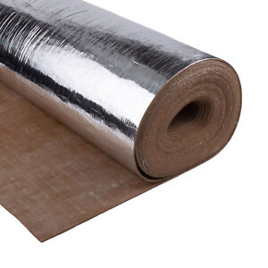 Woodtex Underlay For Laminate Wood, Foil Backed Underlay For Laminate Flooring