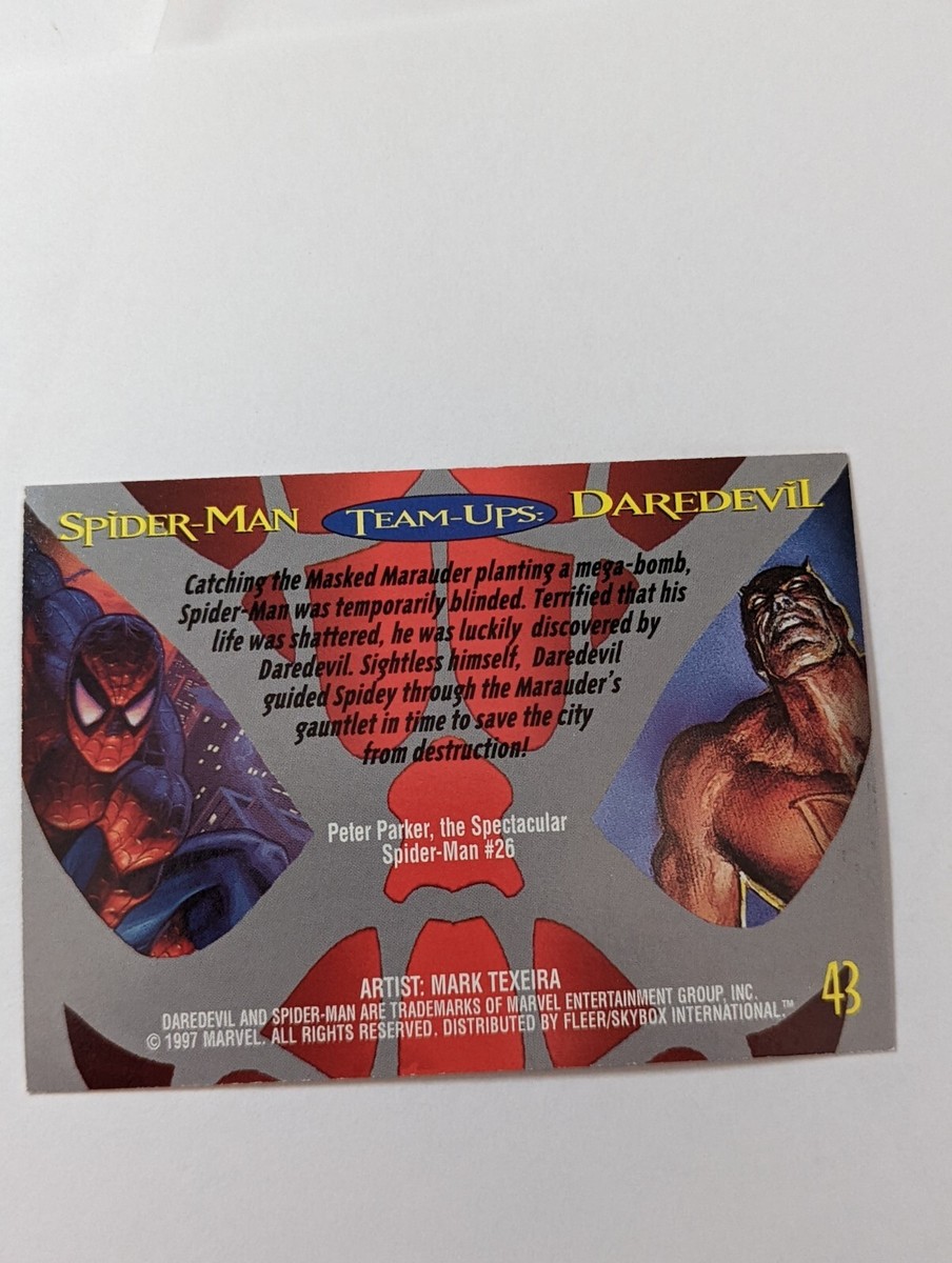 Spider-Man Box (1997 Fleer/Skybox) #43 | eBay