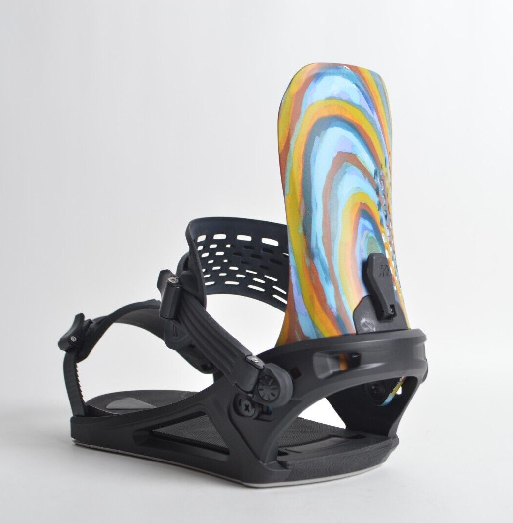 2024 NIB Mens K2 Edition Snowboard Bindings $330 M hypno black lightweight