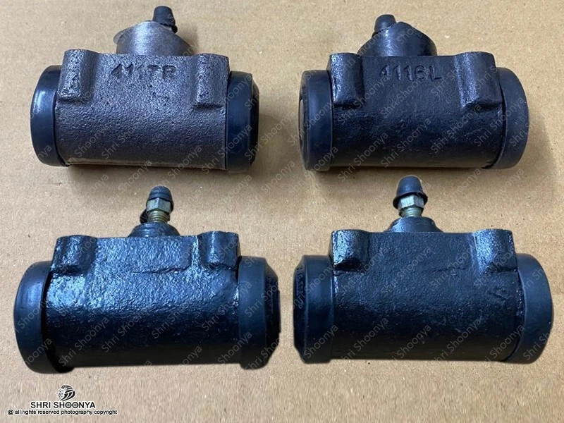Wheel Cylinder Assembly Set Front 1-1/8"+Rear 7/8" Mahindra Jeeps - Image 3 of 3