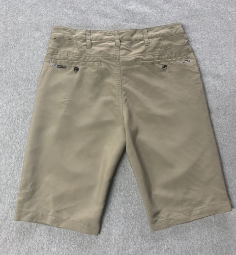 Hurley Kids Nike Dri-Fit Boys Size 30W X 20 Beige Khaki Hybrid Casual Shorts - Picture 8 of 9