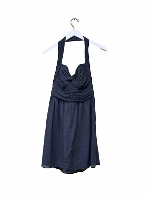 Shoshanna Black Halter Dress Size 6 MSRP $298 | eBay