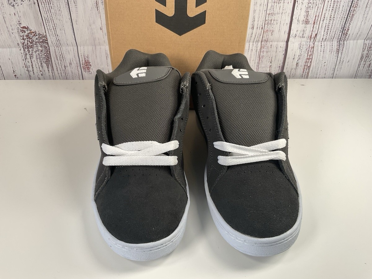 ETNIES 4101000203 067 FADER Men's Dark Grey/White Synthetic Skate