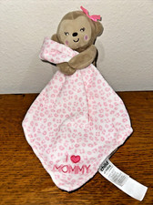 Carters Child of Mine Monkey Lovey Lovie Security Blanket I Love Mommy