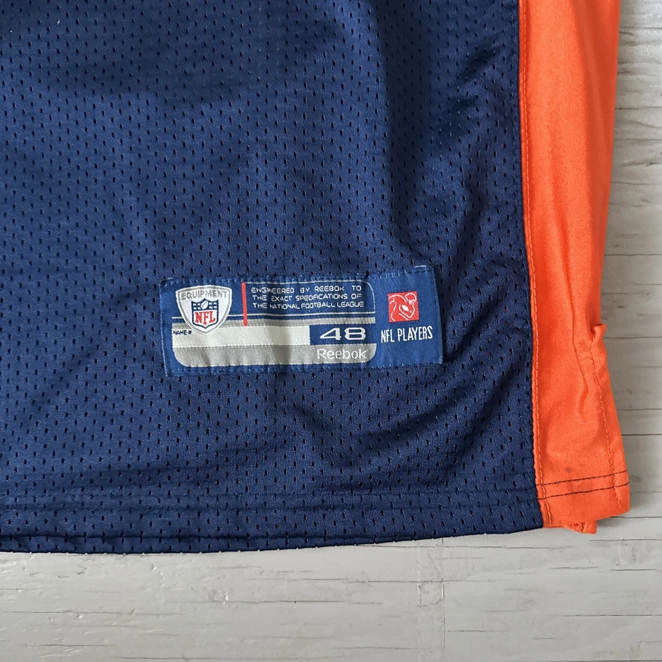 Camiseta de fútbol americano Tim Tebow #15 Denver Broncos NFL Reebok On Field talla 48 cosida Foto 4 de 4