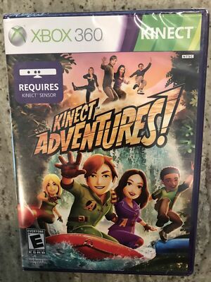 Kinect Adventures (Microsoft Xbox 360, 2010) BRAND NEW! Free Ship