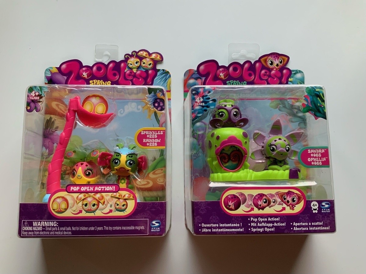 Zoobles Spring To Life Set Of Two | eBay
