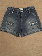 SALE Vintage Carolina Blues Denim Jean Short Size 10 Mom Jean Shorts