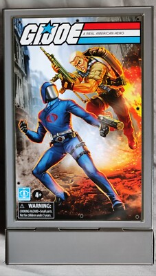 GI Joe HASBRO PULSE Exclusive 2 pack Cobra Commander & Duke 3.75inc neu&ovp