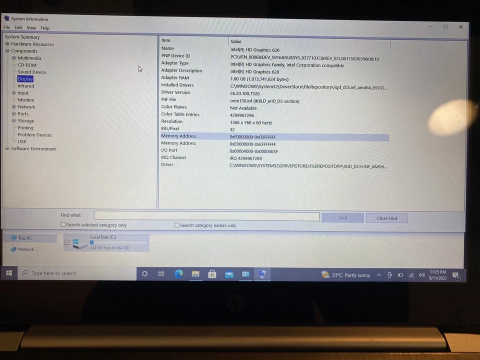 HP ProBook 430 G5 Laptop i3-7100U|2.40GHz| 8GBRAM| 512GBSSD HDMI Win10Pro| 13.3" - Image 2 of 4