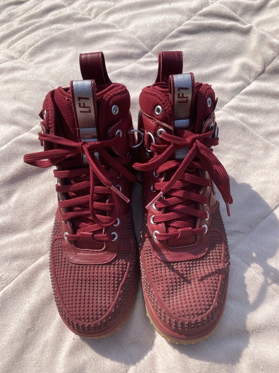 Size 8.5 - Nike Lunar Force 1 Duckboot Team Red for sale  display picture 2