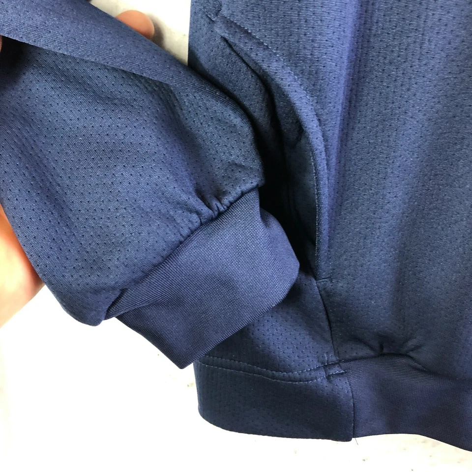 Nike Dri Fit Niños 8-10 Medio Azul Manga Larga Cremallera Completa Sudadera con Capucha con Bolsillos Oswego Foto 3 de 4