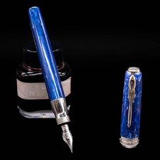 Pineider Gemstone Lapis Fountain Pen