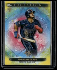 2024 Topps Inception Jonatan Clase #46 Toronto Blue Jays SN Yellow