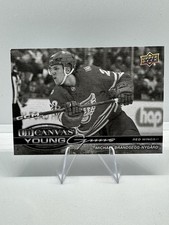 2025-26 UD Series 2 Michael Brandsegg-Nygard RC Young Guns Canvas B&W