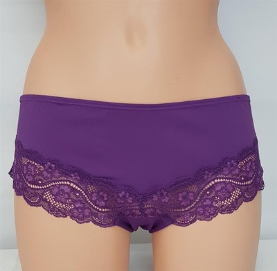 Triumph Lovely Micro Hipster Slip Lila Violett 6131/R2 Mikrofaser Panty NEU 1A