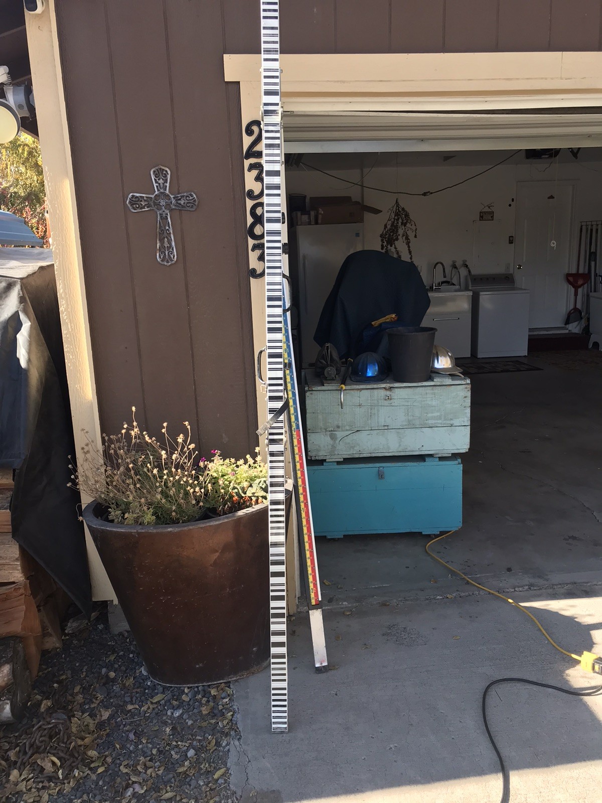 Vintage Carl Zeiss - 4 Meter Wooden Folding Digital/Optical/Stadia/Survey Rod